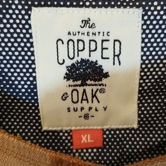 NWT Copper & Oak Supply Co Men's long sleeve shirt - Picture 3 of 4